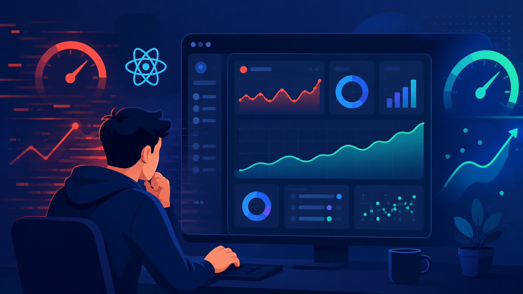 Why Your React Dashboard Lags at 50Hz (And What to Do Instead)
